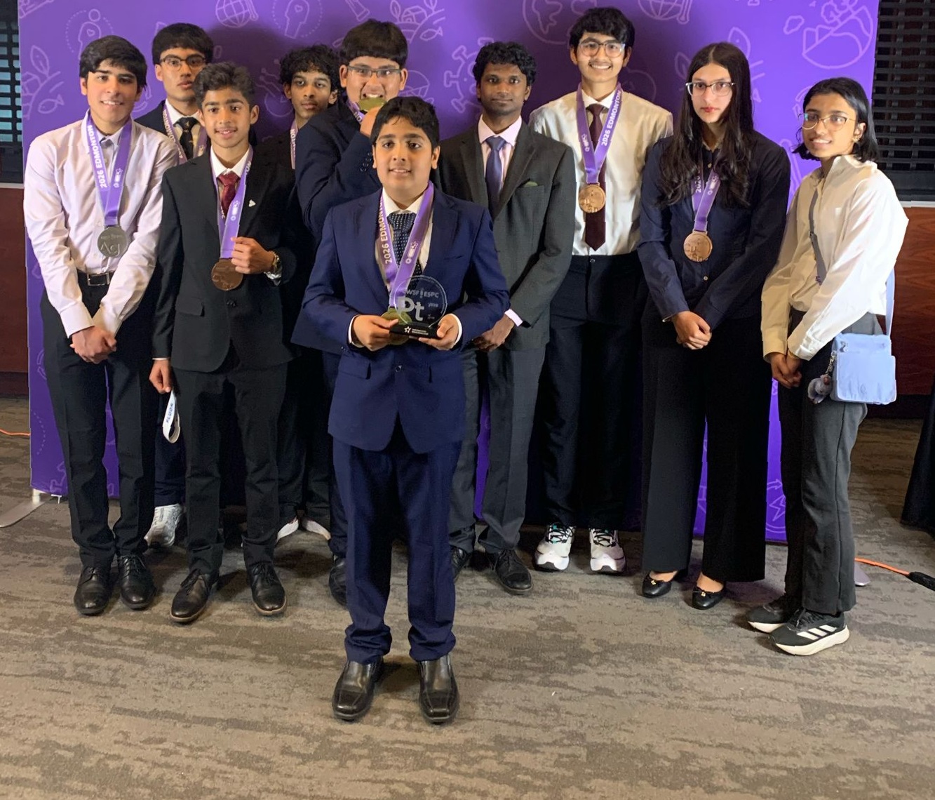 2026CWSF The 10 TVSEF students attending CWSF